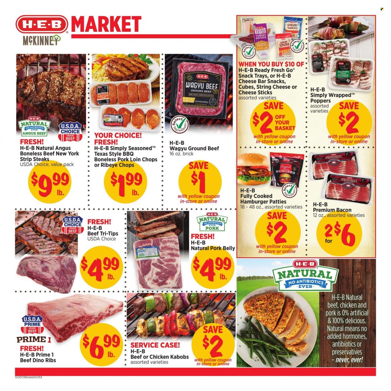 H-E-B ad - 07/26/2023 - 08/01/2023. Page 2