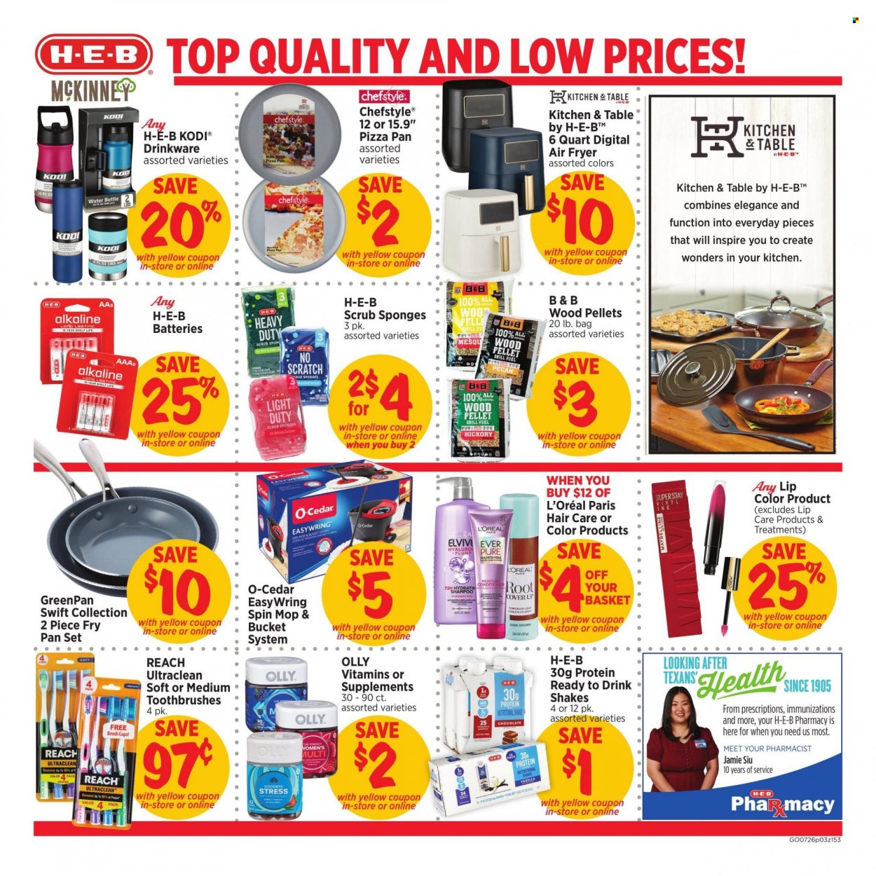 H-E-B ad - 07/26/2023 - 08/01/2023. Page 6
