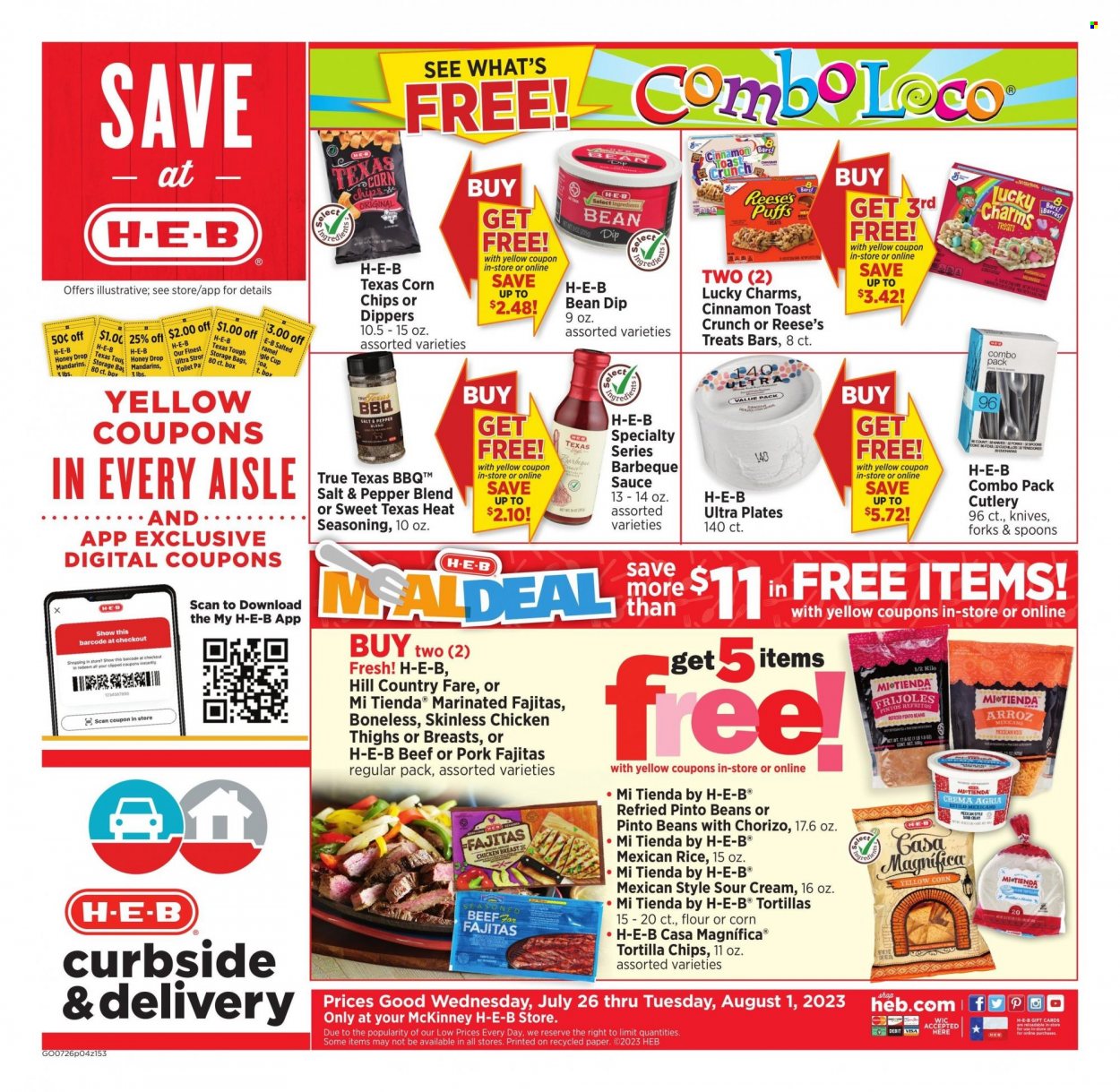 H-E-B ad - 07/26/2023 - 08/01/2023. Page 8