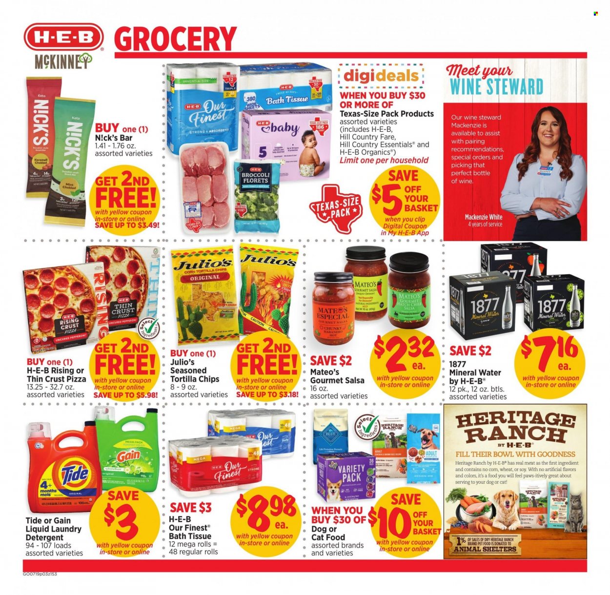 H-E-B ad - 07/19/2023 - 07/25/2023. Page 5