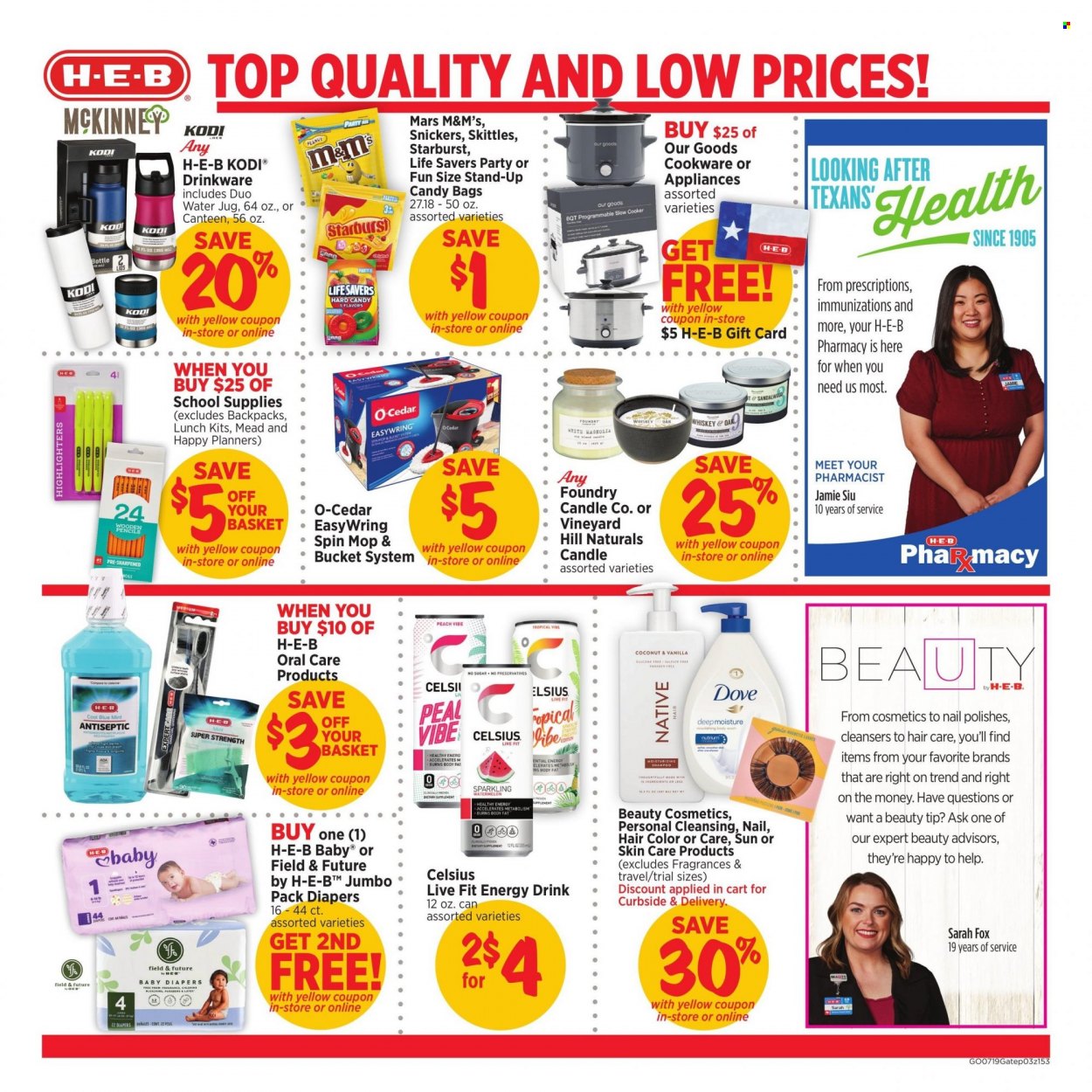 H-E-B ad - 07/19/2023 - 07/25/2023. Page 6