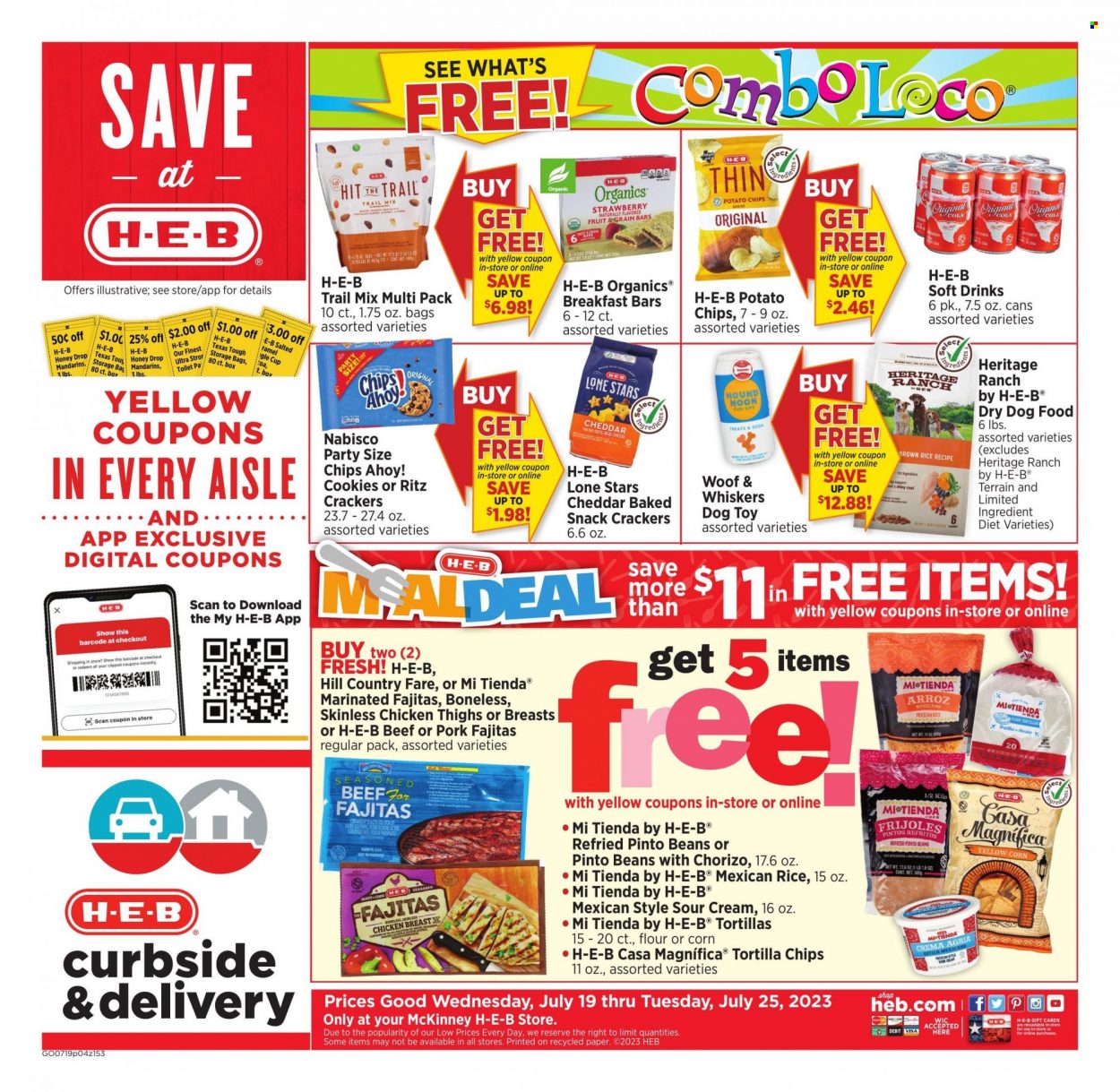 H-E-B ad - 07/19/2023 - 07/25/2023. Page 8