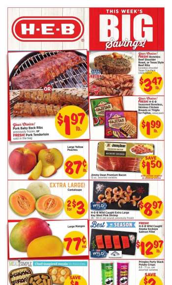 H-E-B Flyer - 07/26/2023 - 08/01/2023.