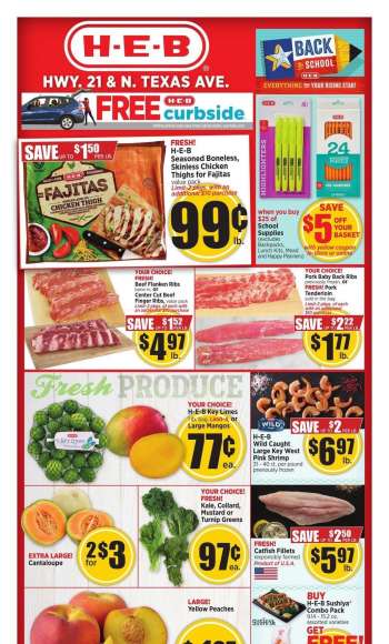 H-E-B Flyer - 07/26/2023 - 08/01/2023.