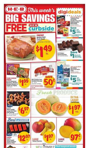 H-E-B Flyer - 07/26/2023 - 08/01/2023.