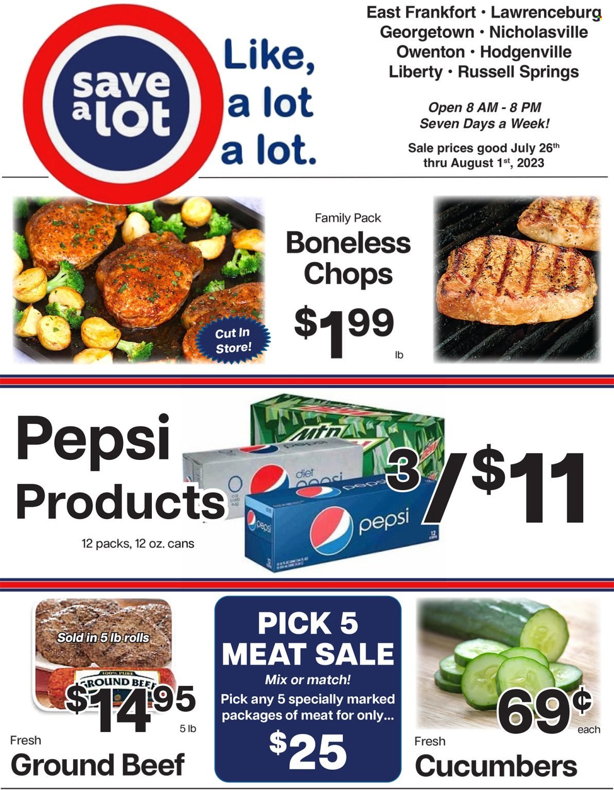 Save a Lot ad - 07/26/2023 - 08/01/2023. Page 1