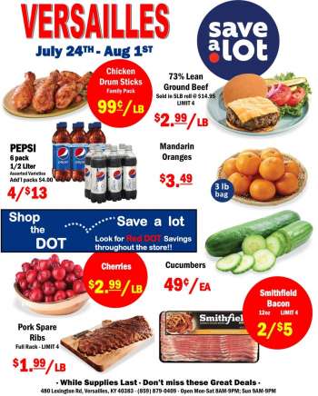 Save a Lot Flyer - 07/26/2023 - 08/01/2023.