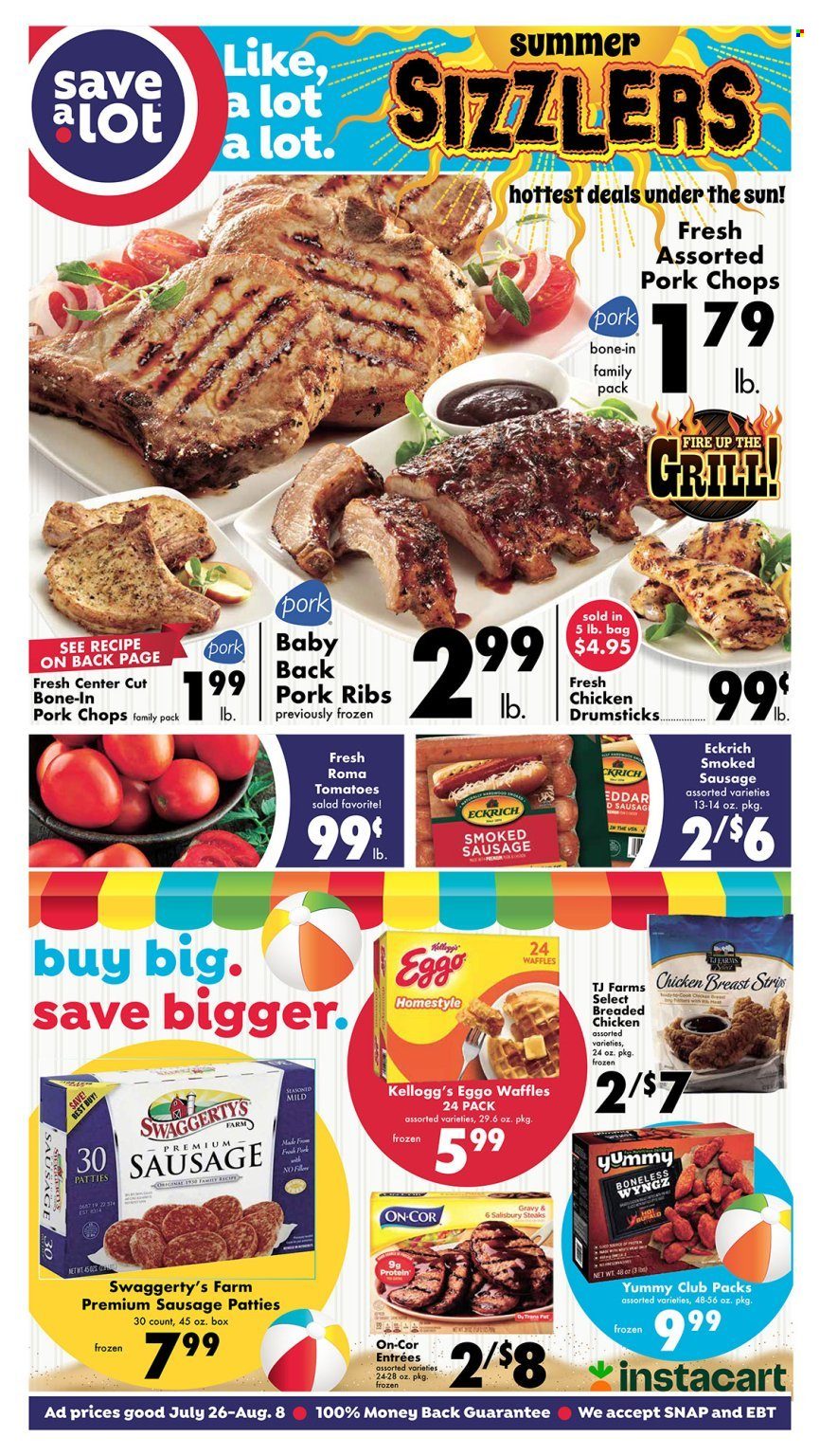 Save a Lot ad - 07/26/2023 - 08/08/2023. Page 1