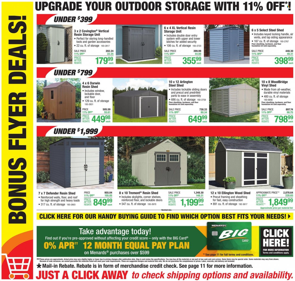 Menards ad - 07/27/2023 - 08/06/2023. Page 3