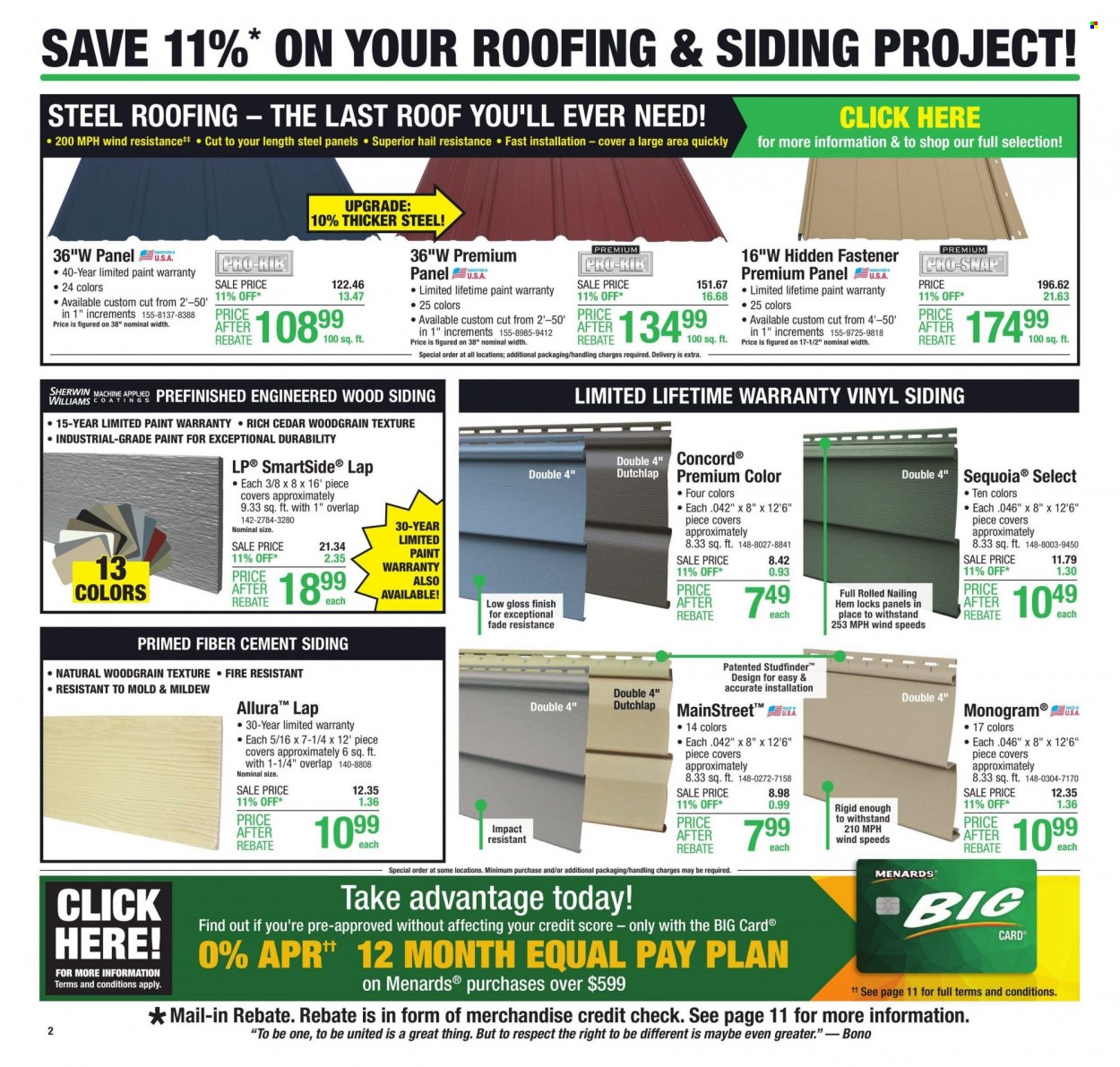 Menards ad - 07/27/2023 - 08/06/2023. Page 4