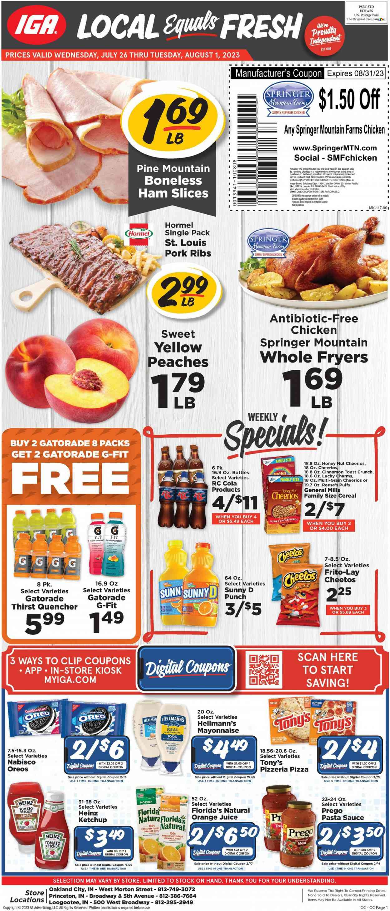 IGA ad - 07/26/2023 - 08/01/2023. Page 1