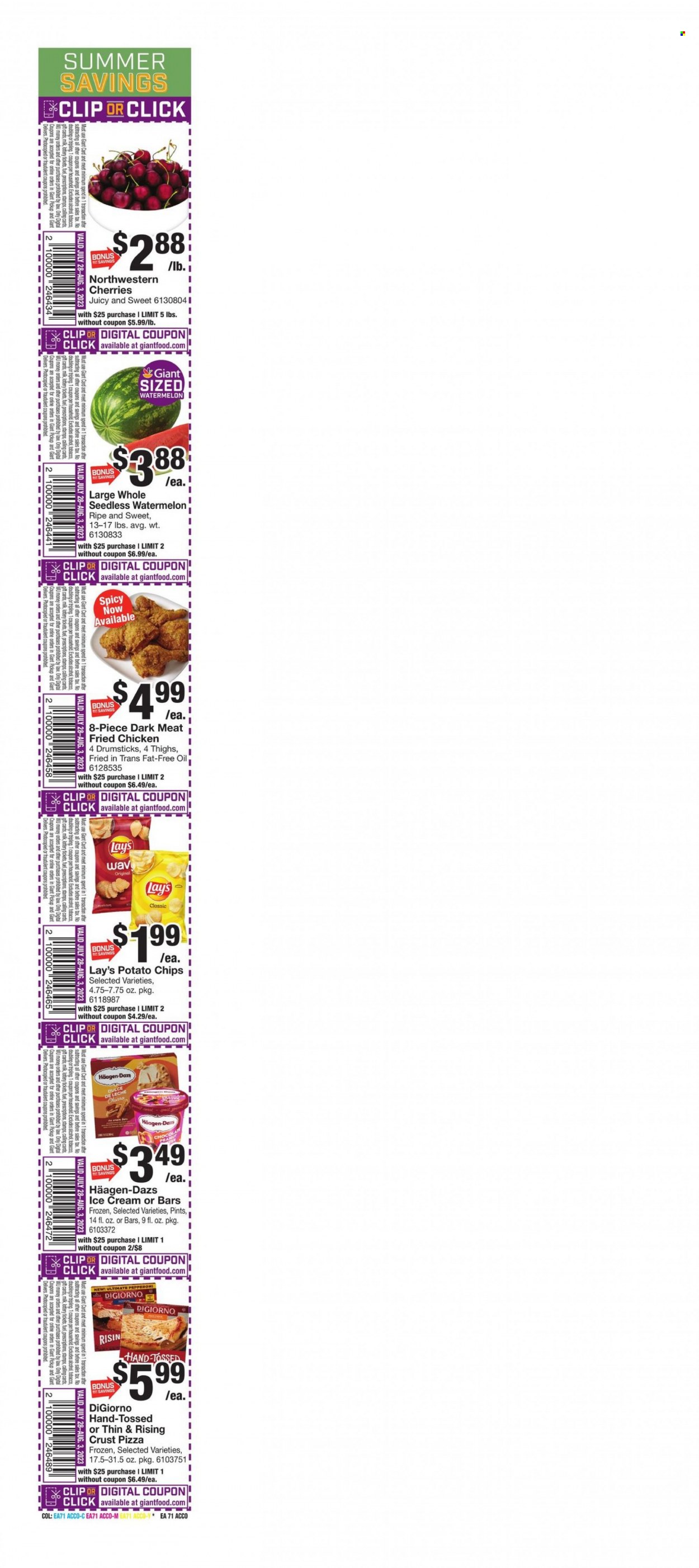 Giant Food ad - 07/28/2023 - 08/03/2023. Page 2