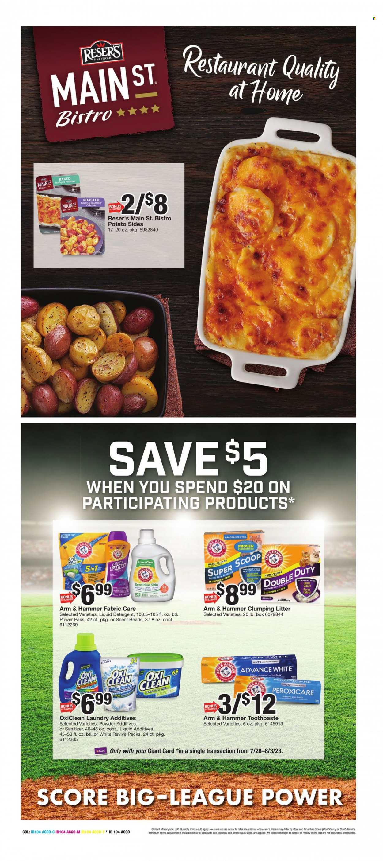 Giant Food ad - 07/28/2023 - 08/03/2023. Page 17
