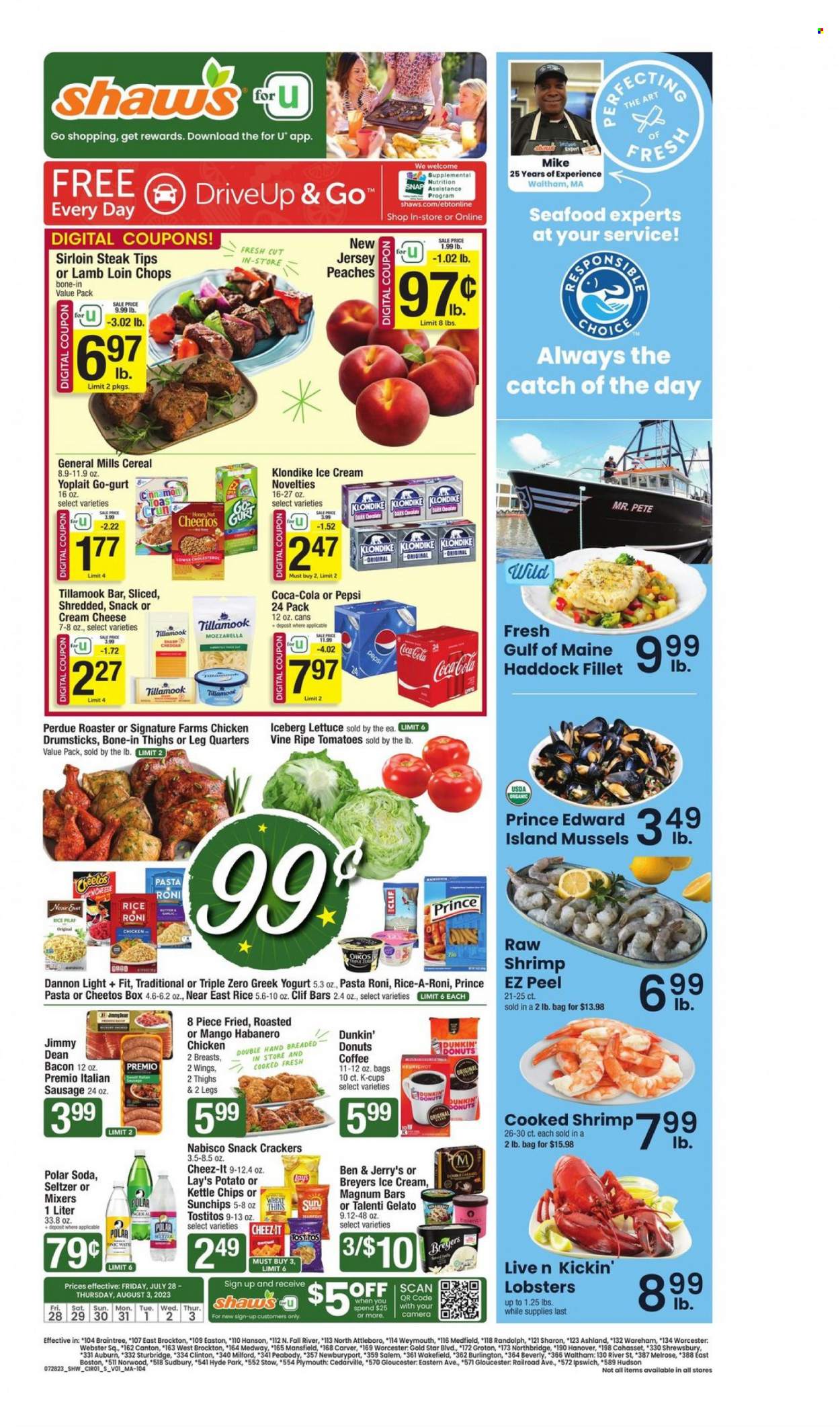 Shaw’s ad - 07/28/2023 - 08/03/2023. Page 1