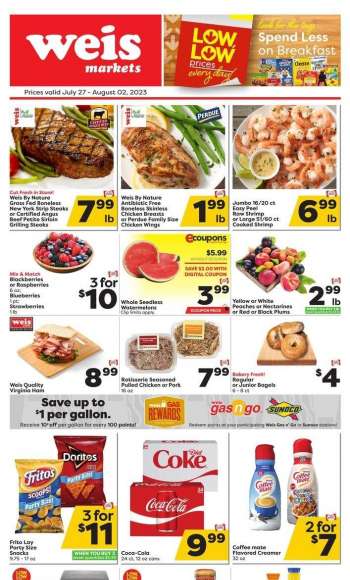 Weis Flyer - 07/27/2023 - 09/02/2023.