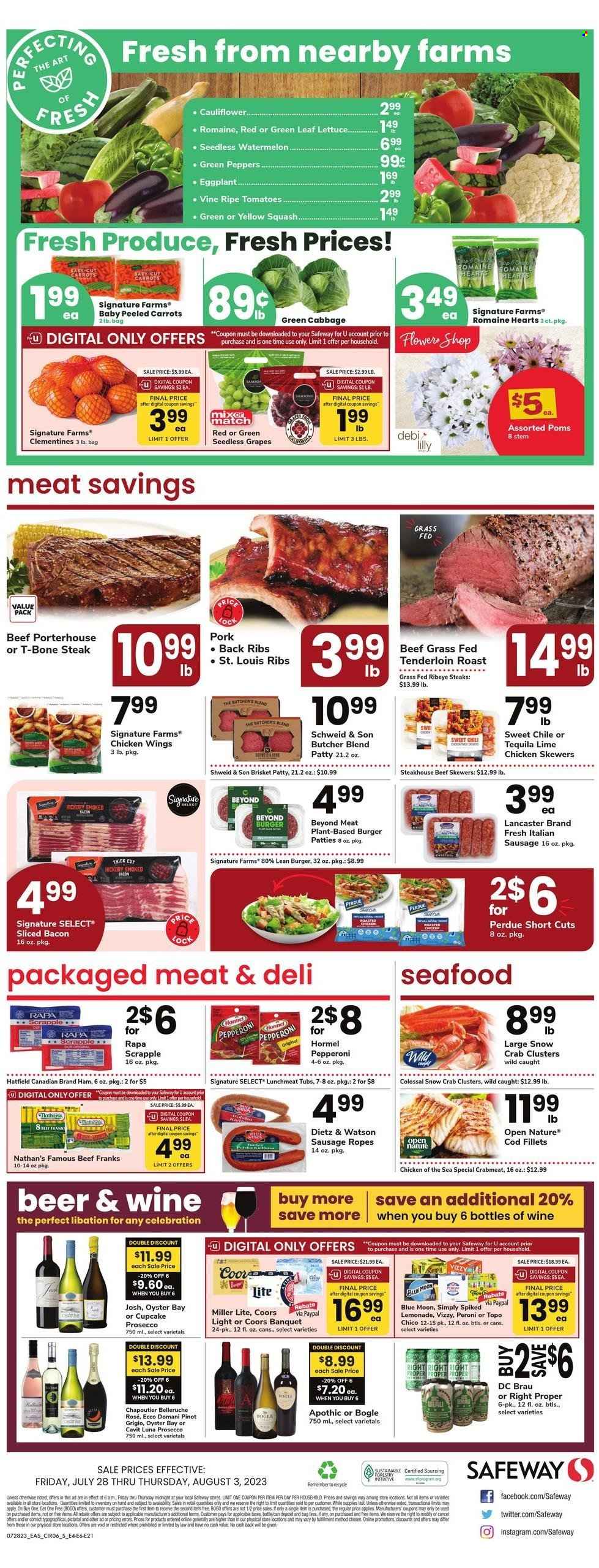 Safeway ad - 07/28/2023 - 08/03/2023. Page 9