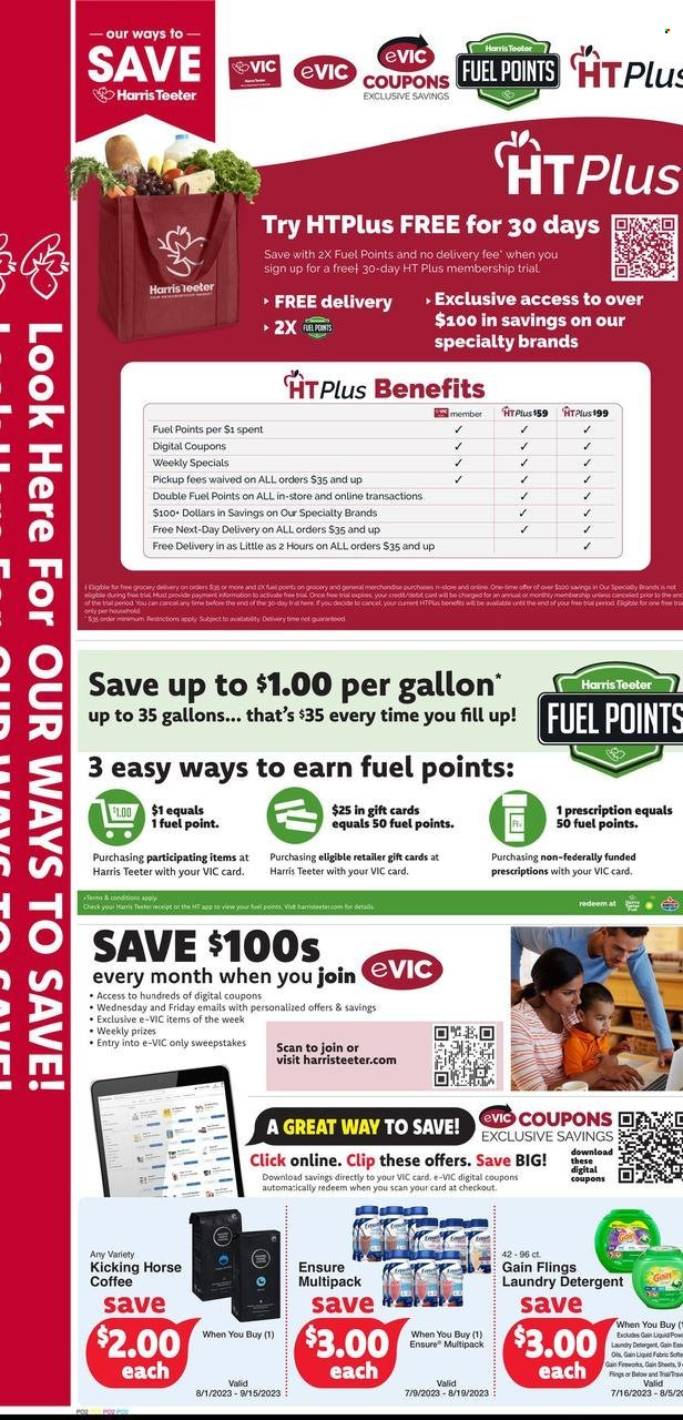 Harris Teeter ad - 07/26/2023 - 08/01/2023. Page 9