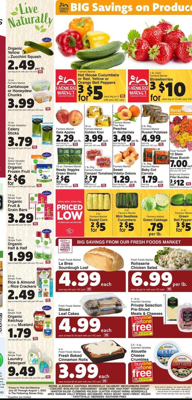 Harris Teeter ad - 07/26/2023 - 08/01/2023. Page 10