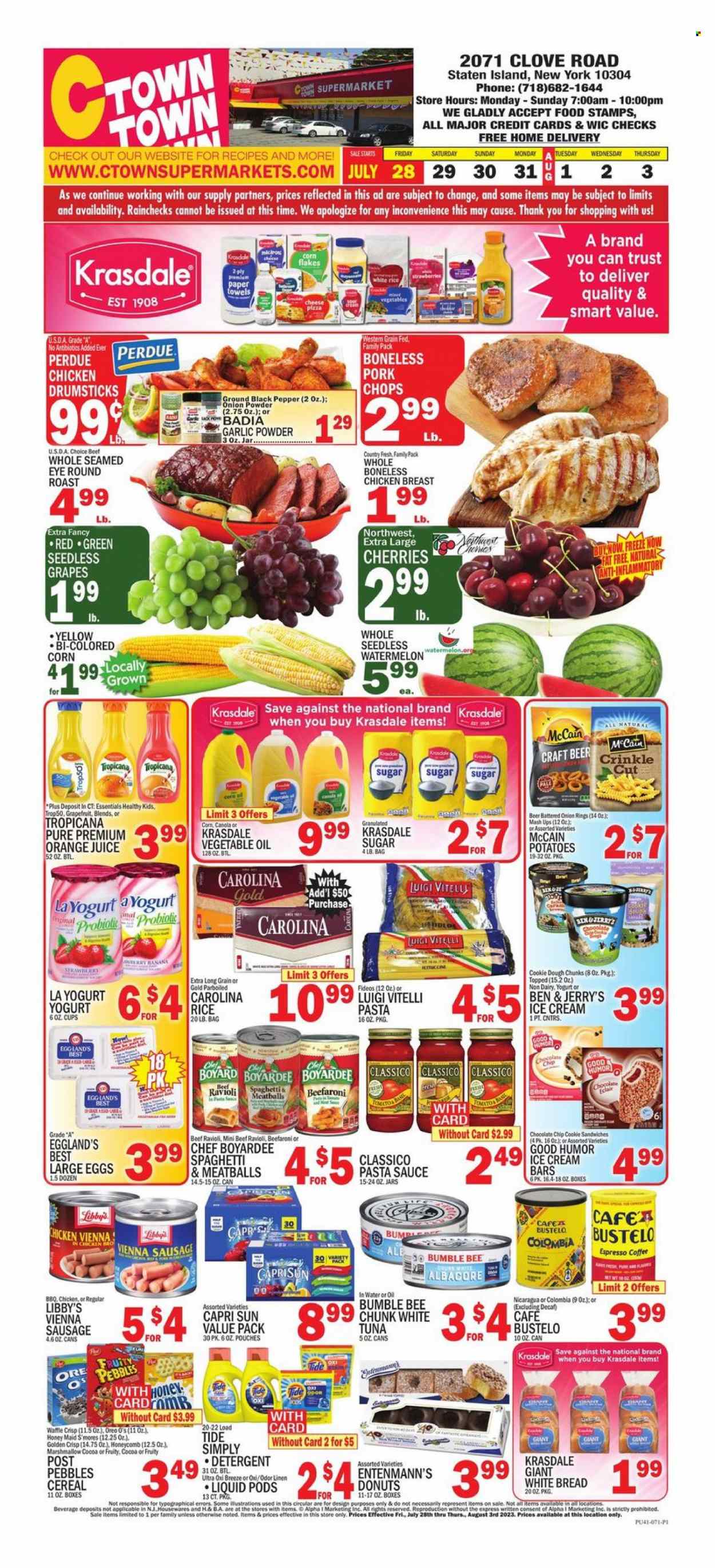 C-Town ad - 07/28/2023 - 08/03/2023. Page 1