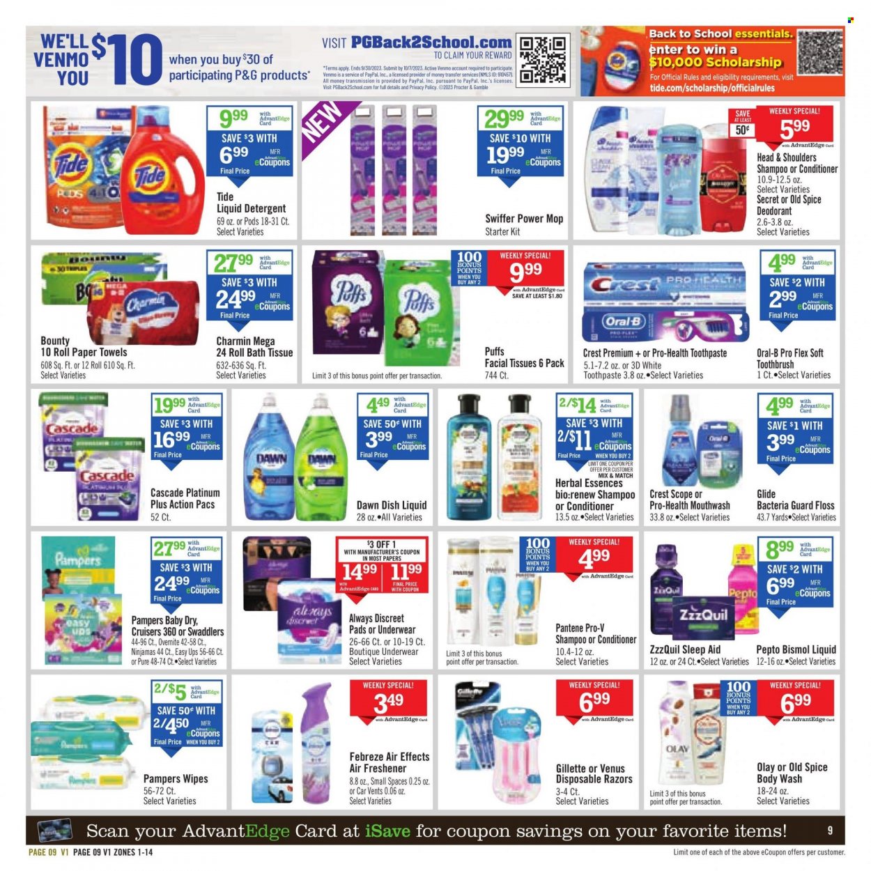 Price Chopper ad - 07/30/2023 - 08/05/2023. Page 9