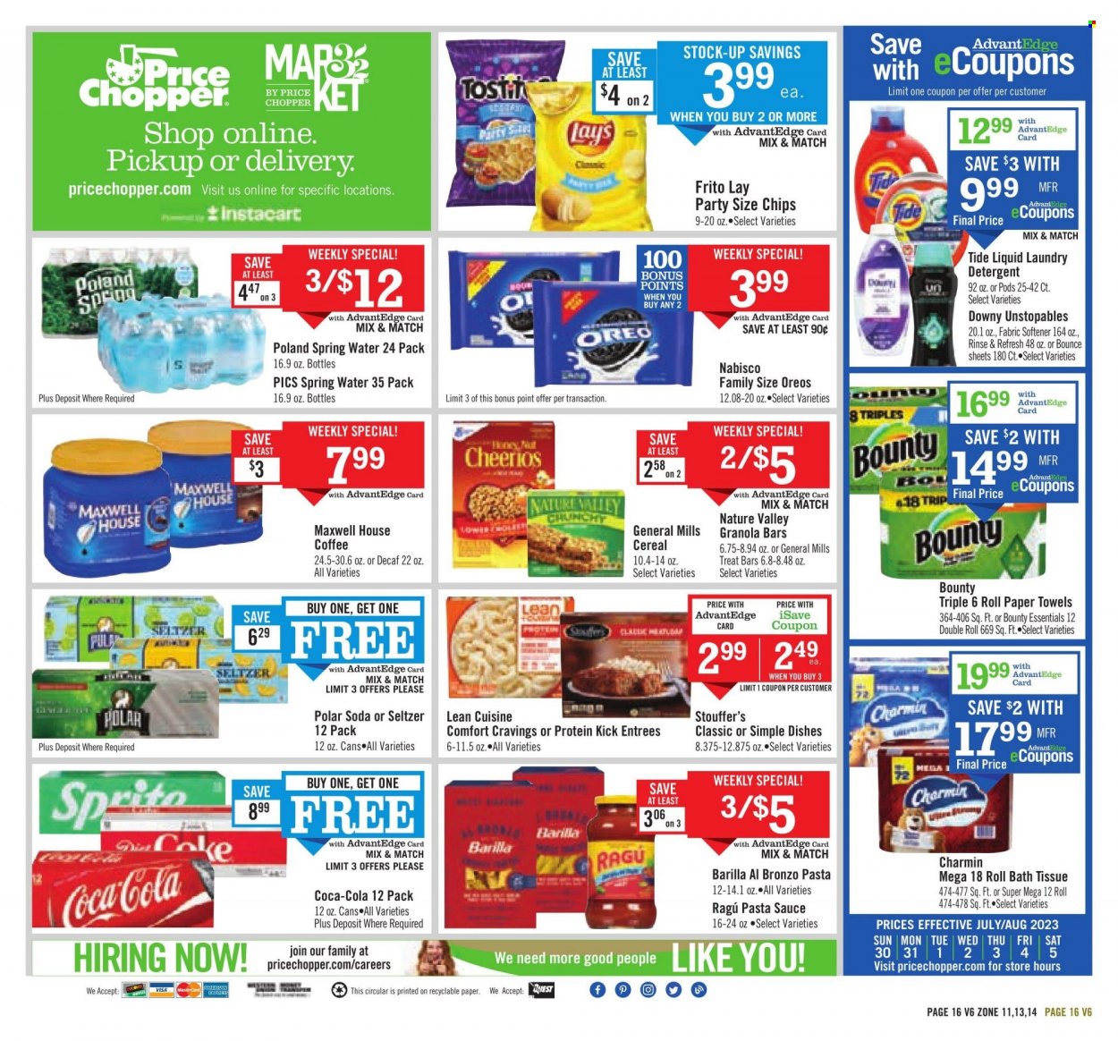 Price Chopper ad - 07/30/2023 - 08/05/2023. Page 16