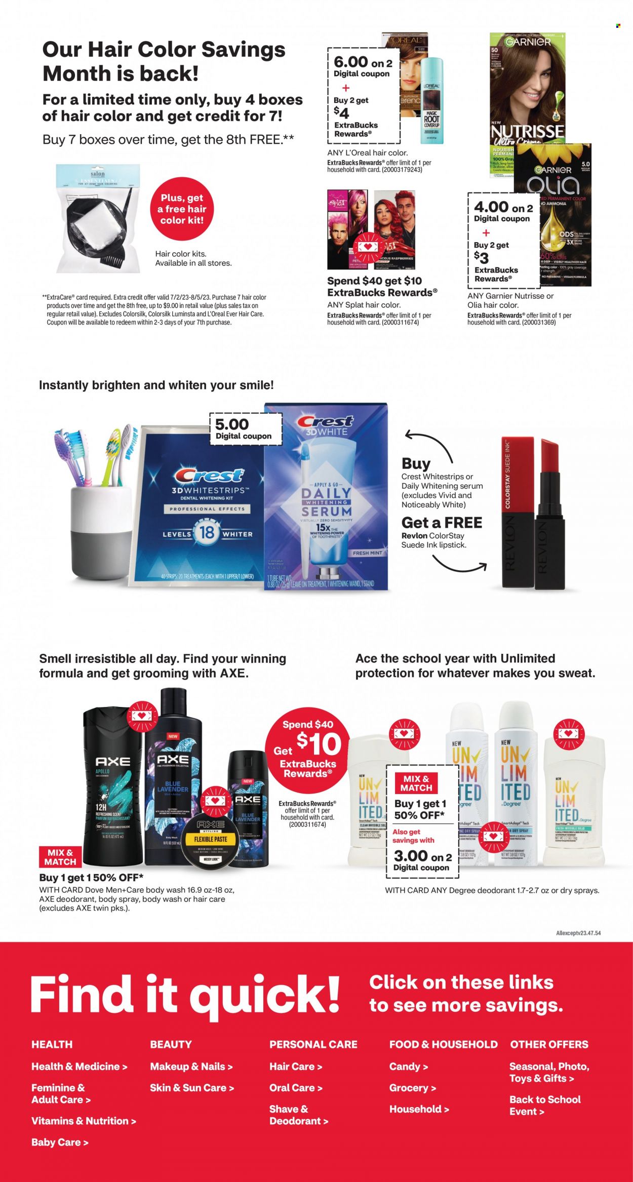 CVS Pharmacy ad - 07/30/2023 - 08/05/2023. Page 6
