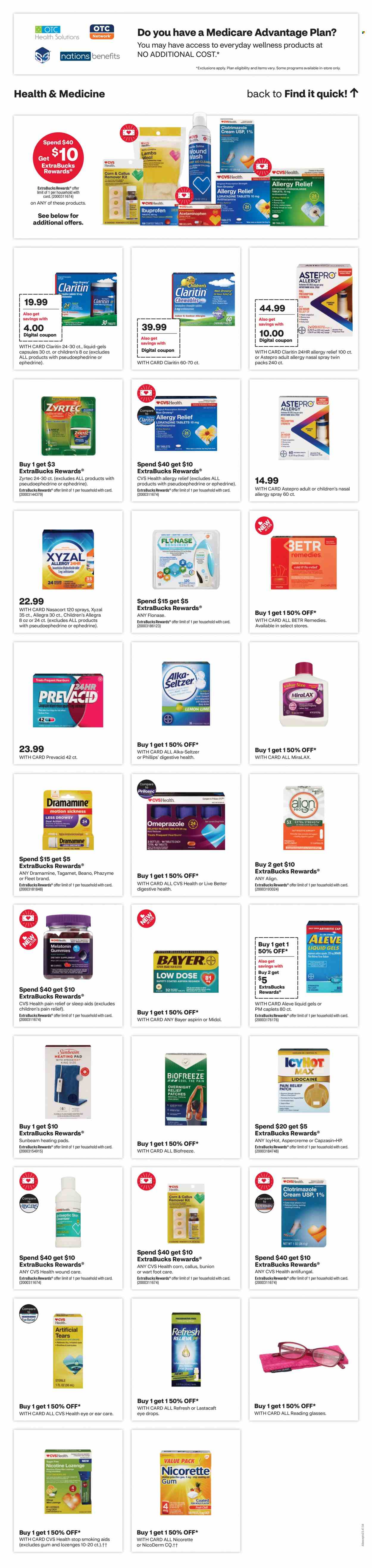 CVS Pharmacy ad - 07/30/2023 - 08/05/2023. Page 7