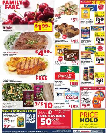Family Fare Flyer - 07/30/2023 - 08/05/2023.