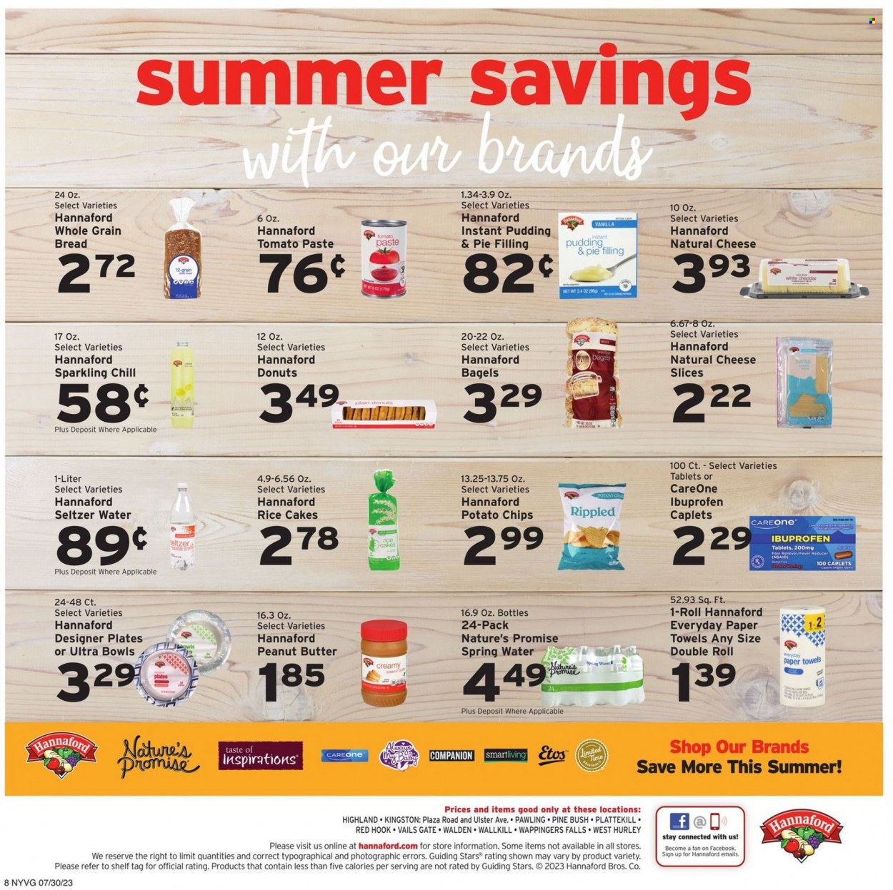 Hannaford ad - 07/30/2023 - 08/05/2023. Page 8