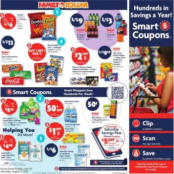 Family Dollar Flyer - 07/30/2023 - 08/05/2023.