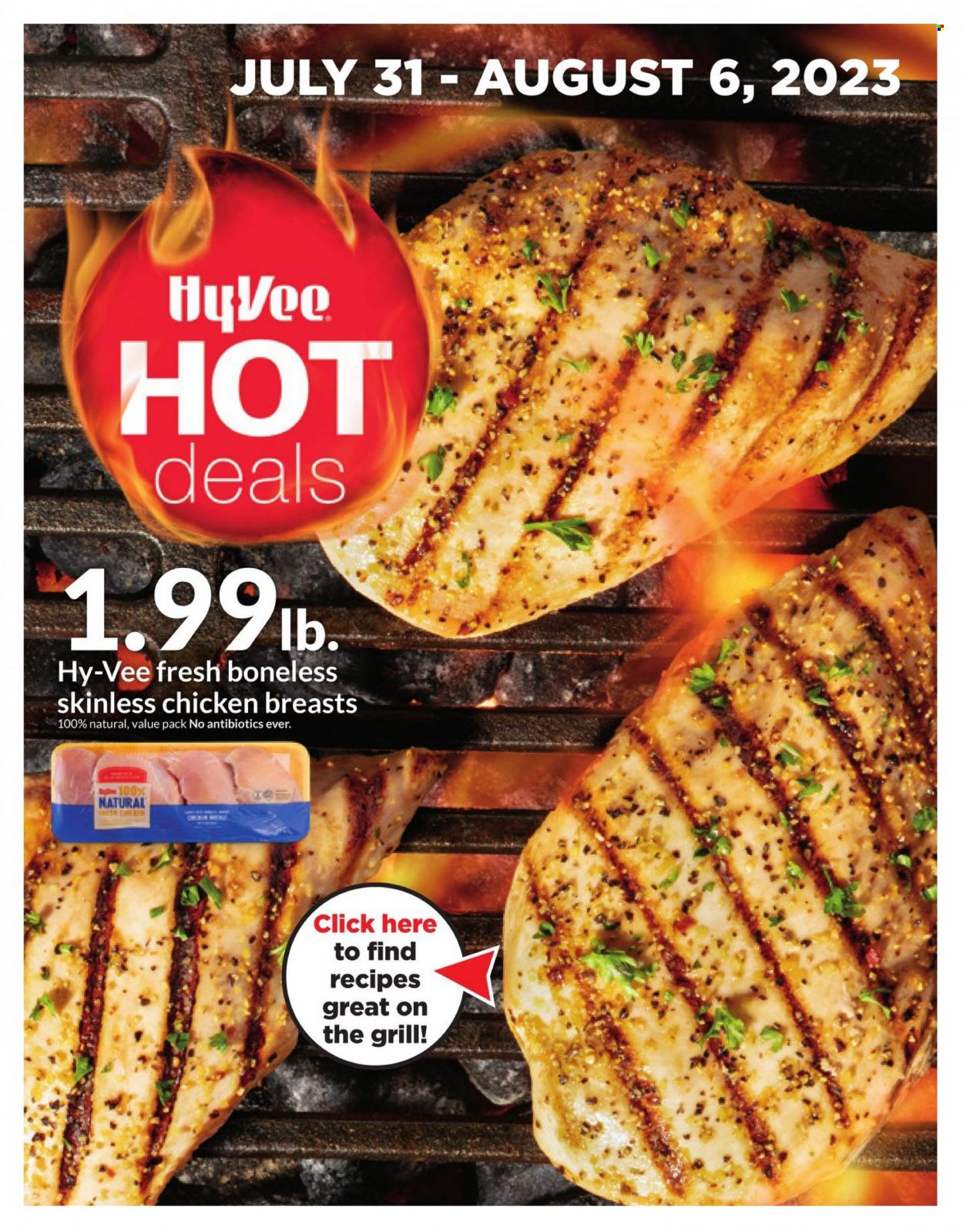 Hy-Vee ad - 07/31/2023 - 08/06/2023. Page 1