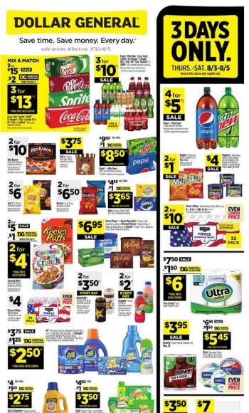 Dollar General Flyer - 07/30/2023 - 08/05/2023.