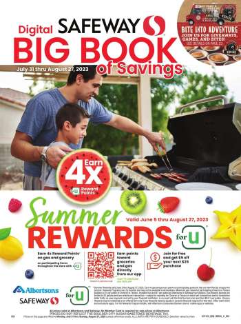 Safeway Flyer - 07/31/2023 - 08/27/2023.