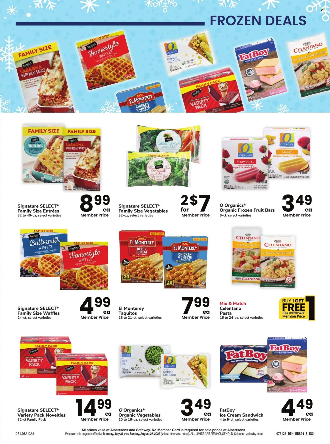 Safeway ad - 07/31/2023 - 08/27/2023. Page 3