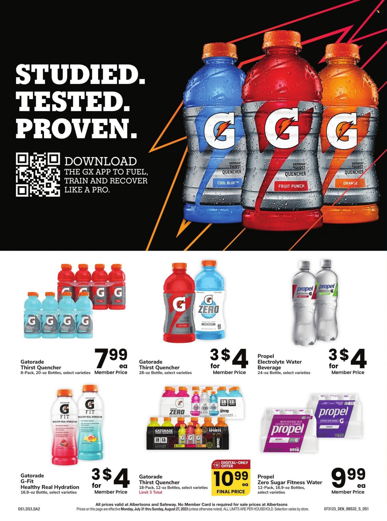 Safeway ad - 07/31/2023 - 08/27/2023. Page 11