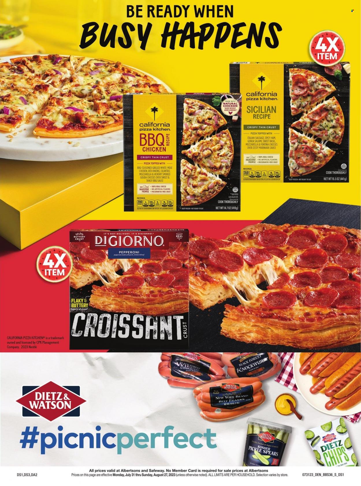 Safeway ad - 07/31/2023 - 08/27/2023. Page 15