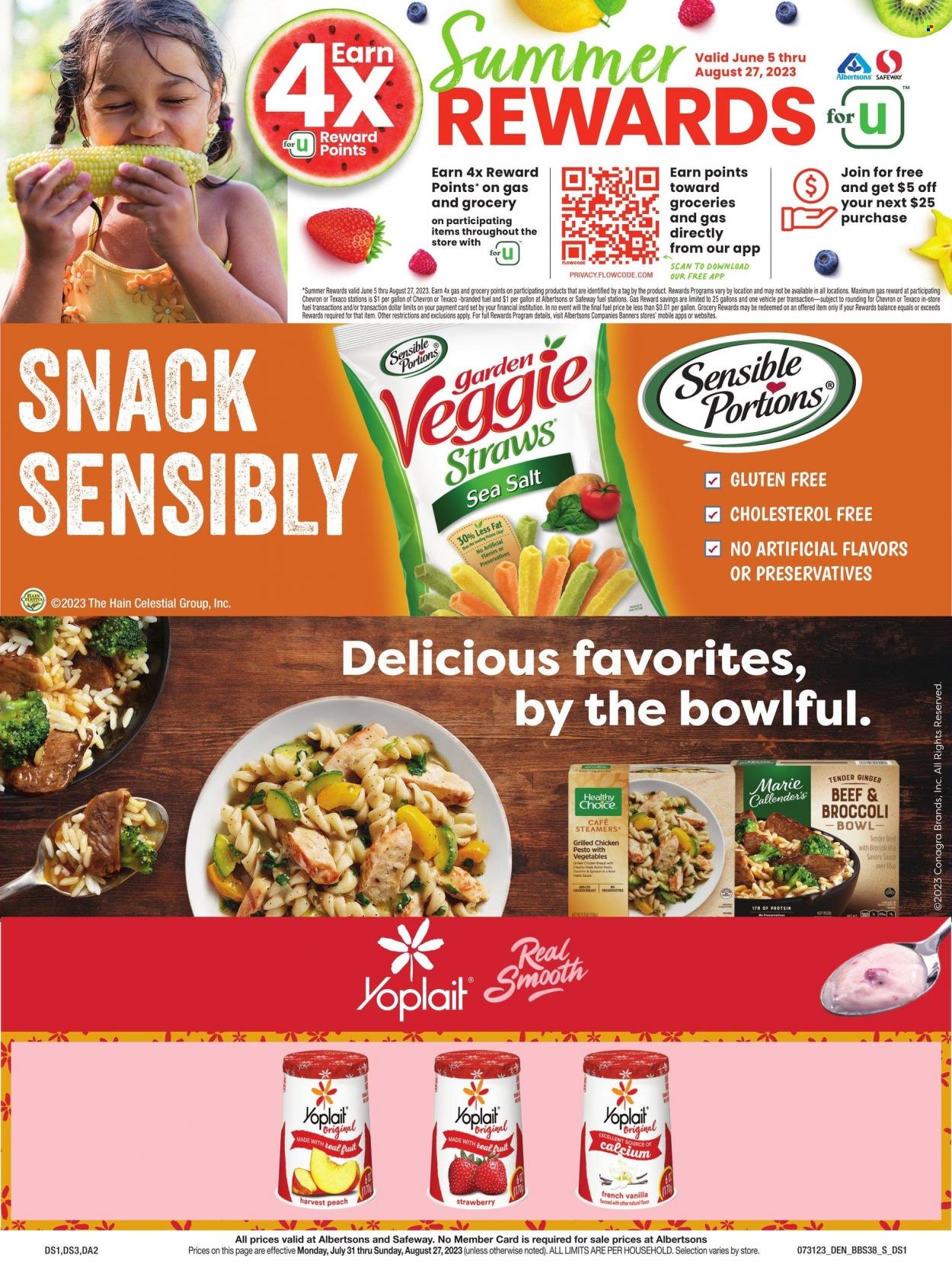 Safeway ad - 07/31/2023 - 08/27/2023. Page 17