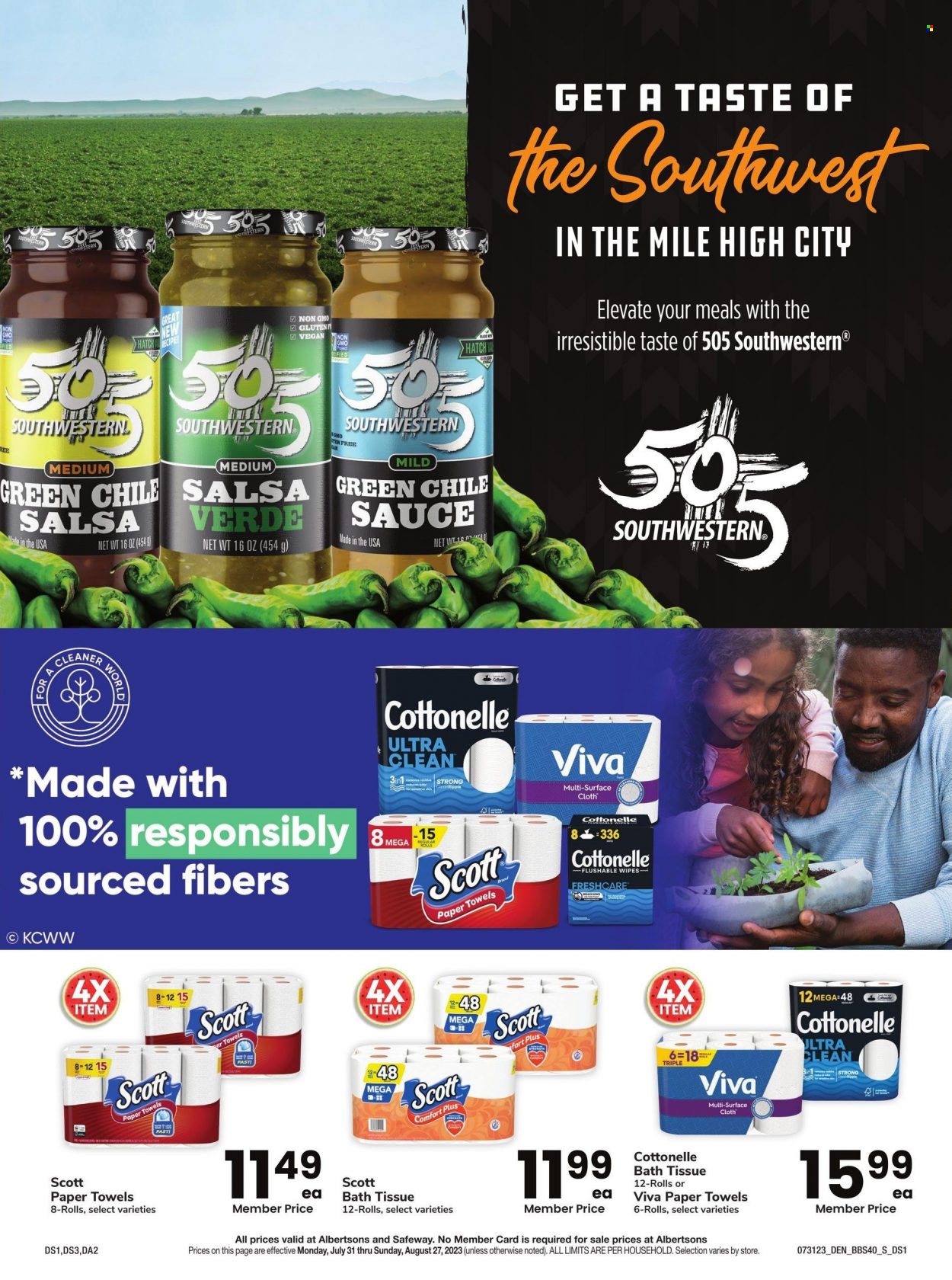 Safeway ad - 07/31/2023 - 08/27/2023. Page 19