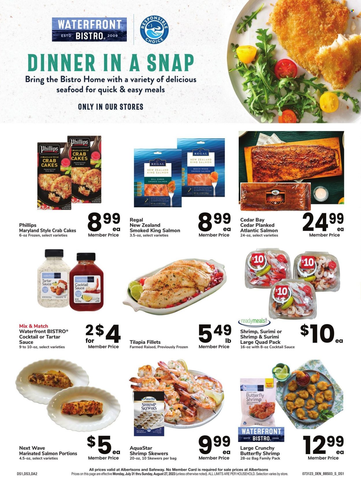 Safeway ad - 07/31/2023 - 08/27/2023. Page 22