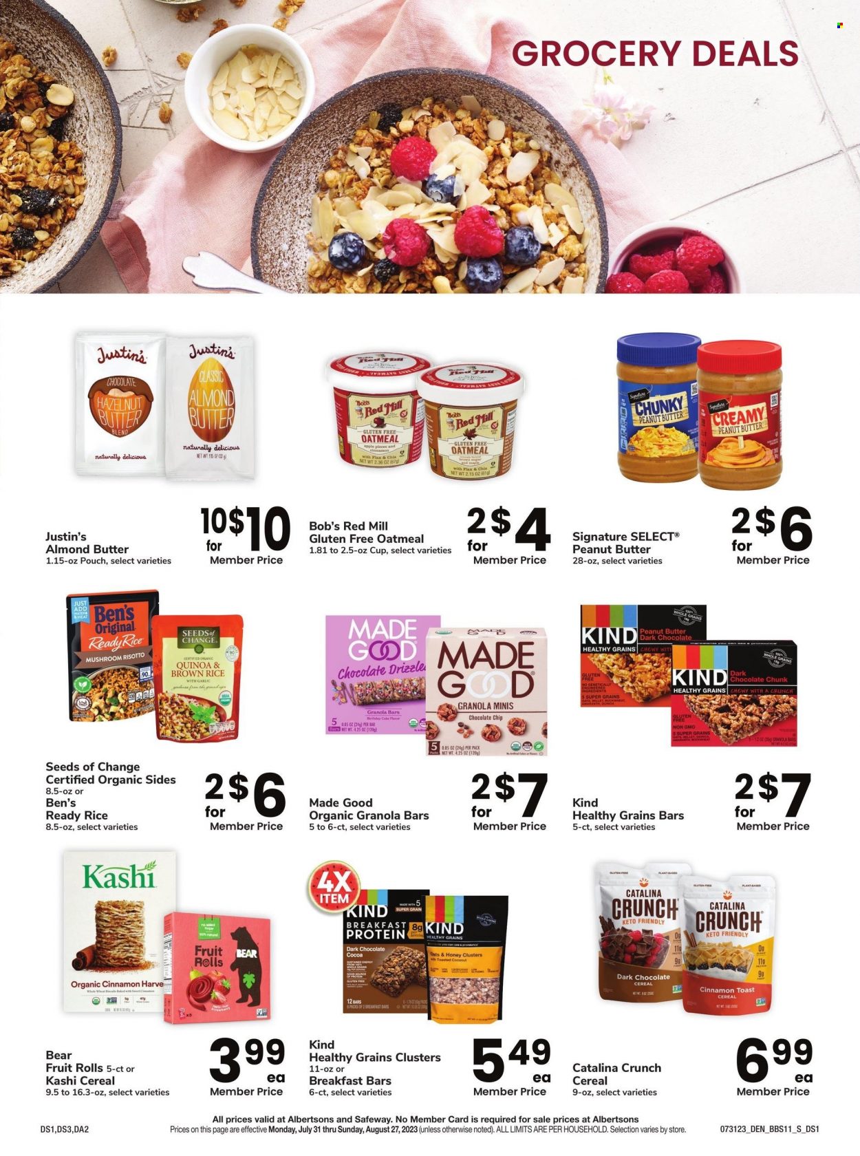 Safeway ad - 07/31/2023 - 08/27/2023. Page 30