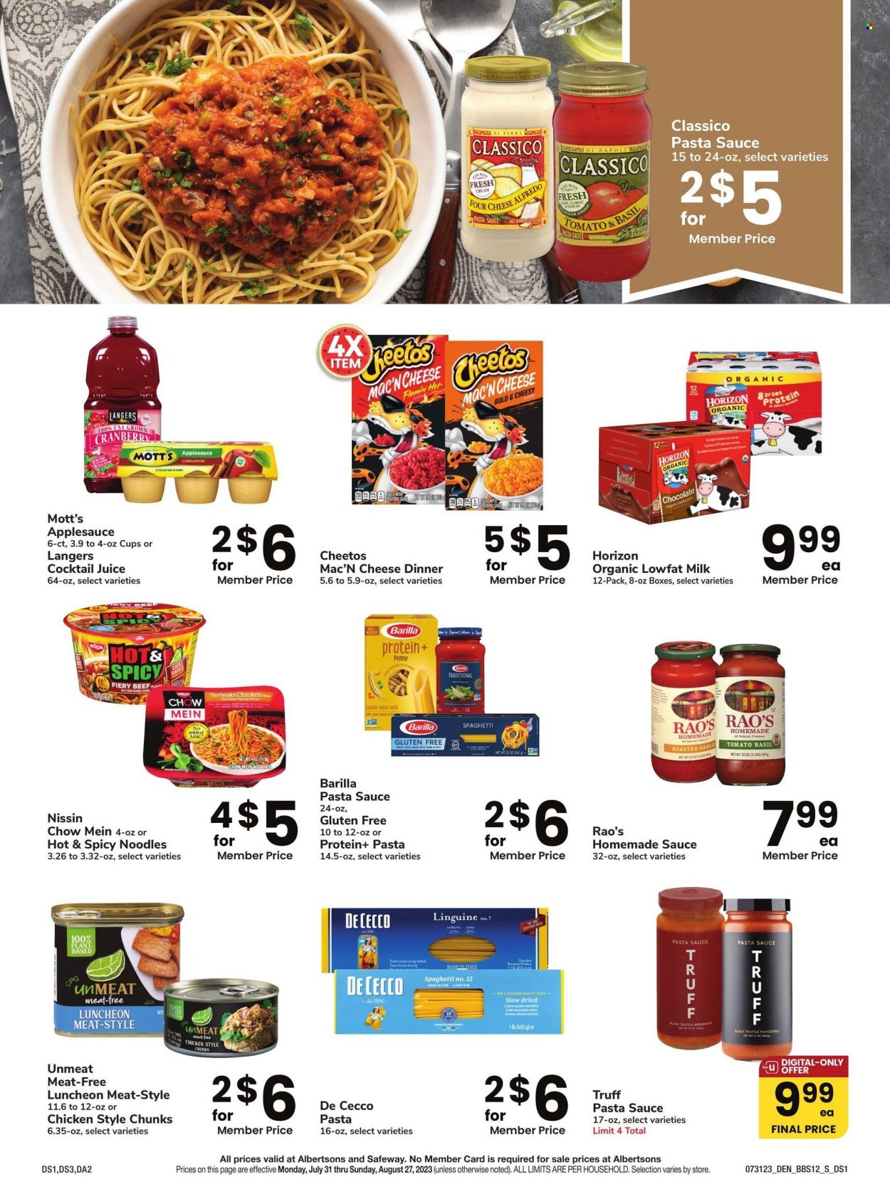 Safeway ad - 07/31/2023 - 08/27/2023. Page 31