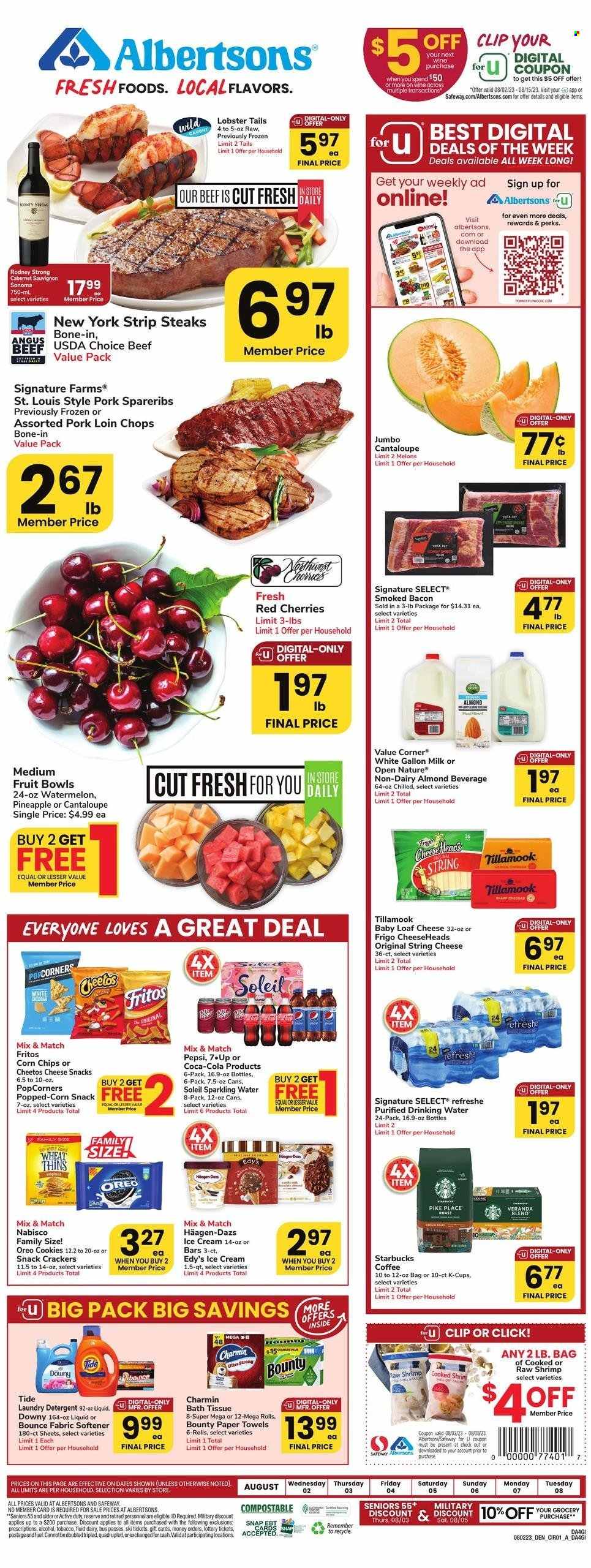Albertsons ad - 08/02/2023 - 08/08/2023. Page 1