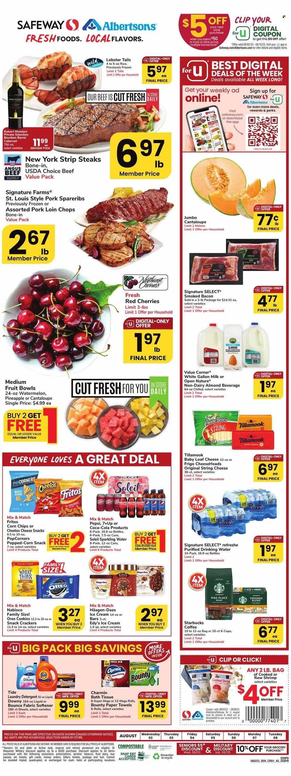 Albertsons ad - 08/02/2023 - 08/08/2023. Page 1