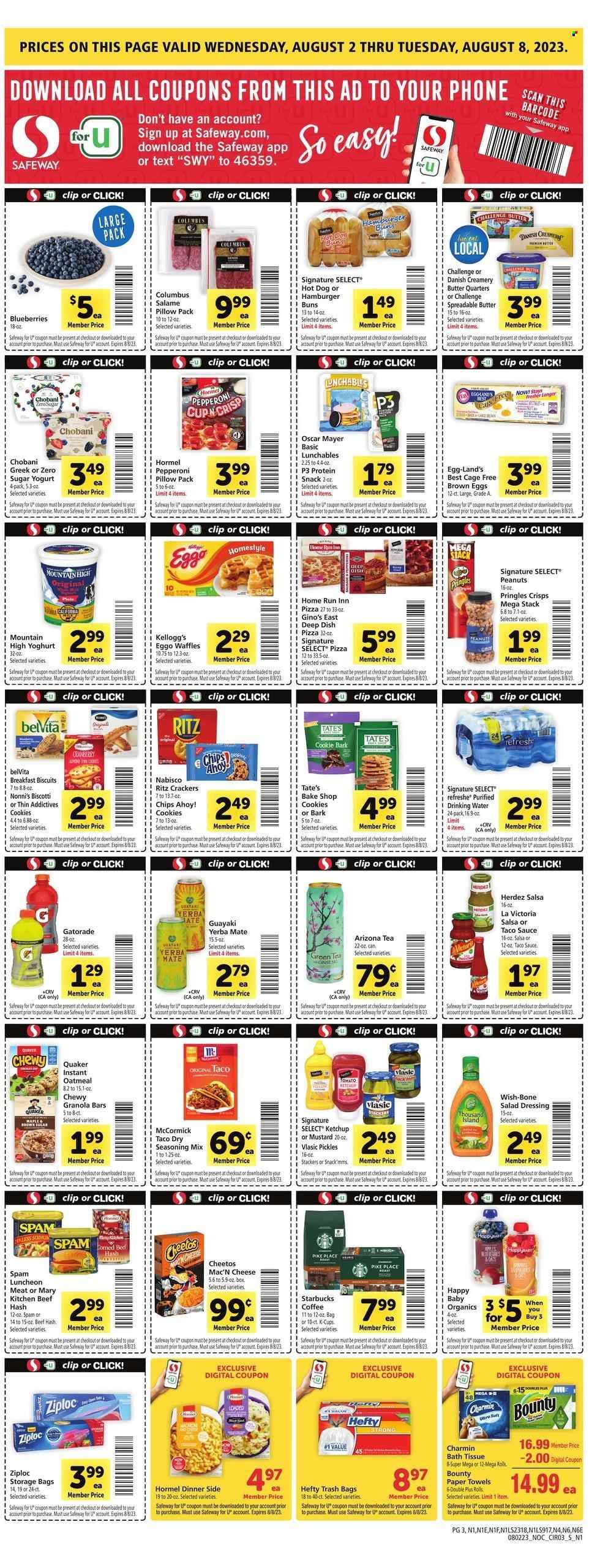 Safeway ad - 08/02/2023 - 08/08/2023. Page 3