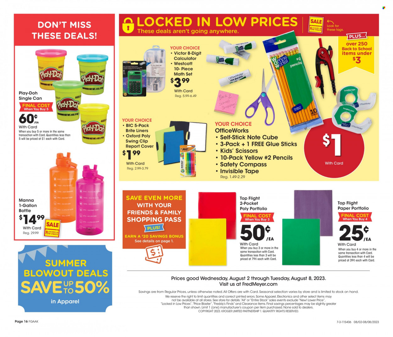 Fred Meyer ad - 08/02/2023 - 08/08/2023. Page 16