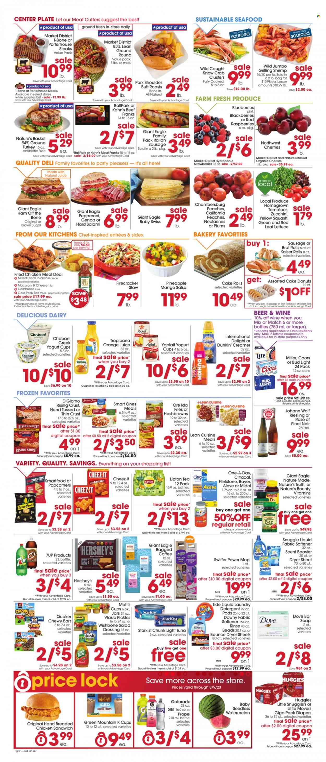Giant Eagle ad - 08/03/2023 - 08/09/2023. Page 2