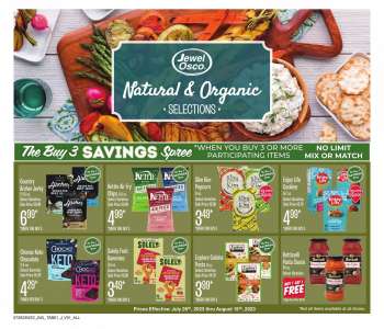 Jewel Osco Flyer - 07/26/2023 - 08/15/2023.
