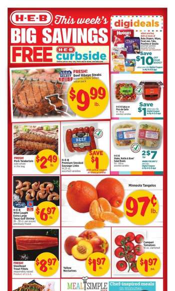 H-E-B Flyer - 08/02/2023 - 08/08/2023.