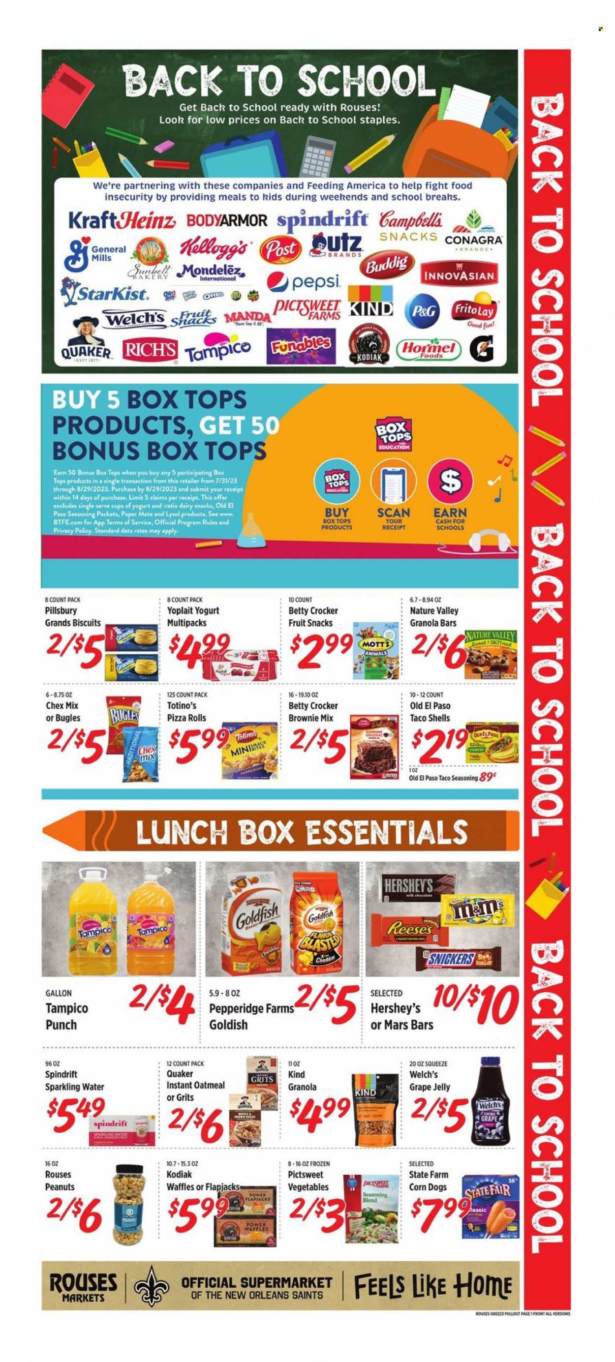 Rouses Markets ad - 08/02/2023 - 08/09/2023. Page 3