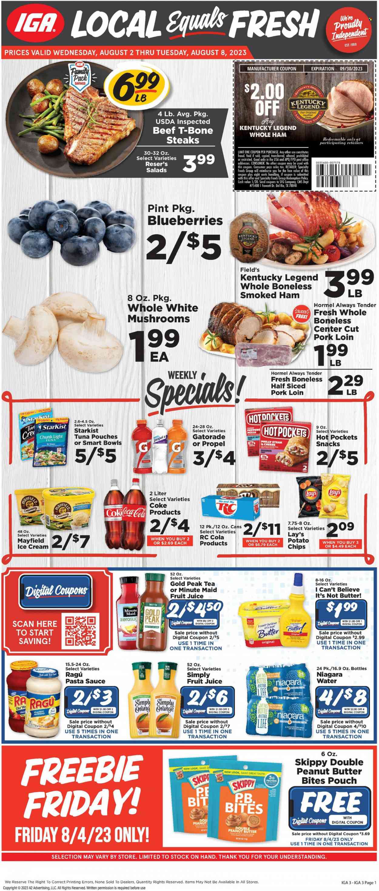 IGA ad - 08/02/2023 - 08/08/2023. Page 1
